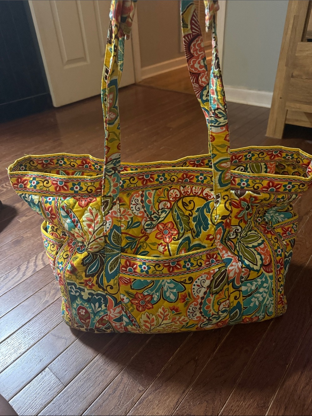 Large Vera Bradley Tote Bag